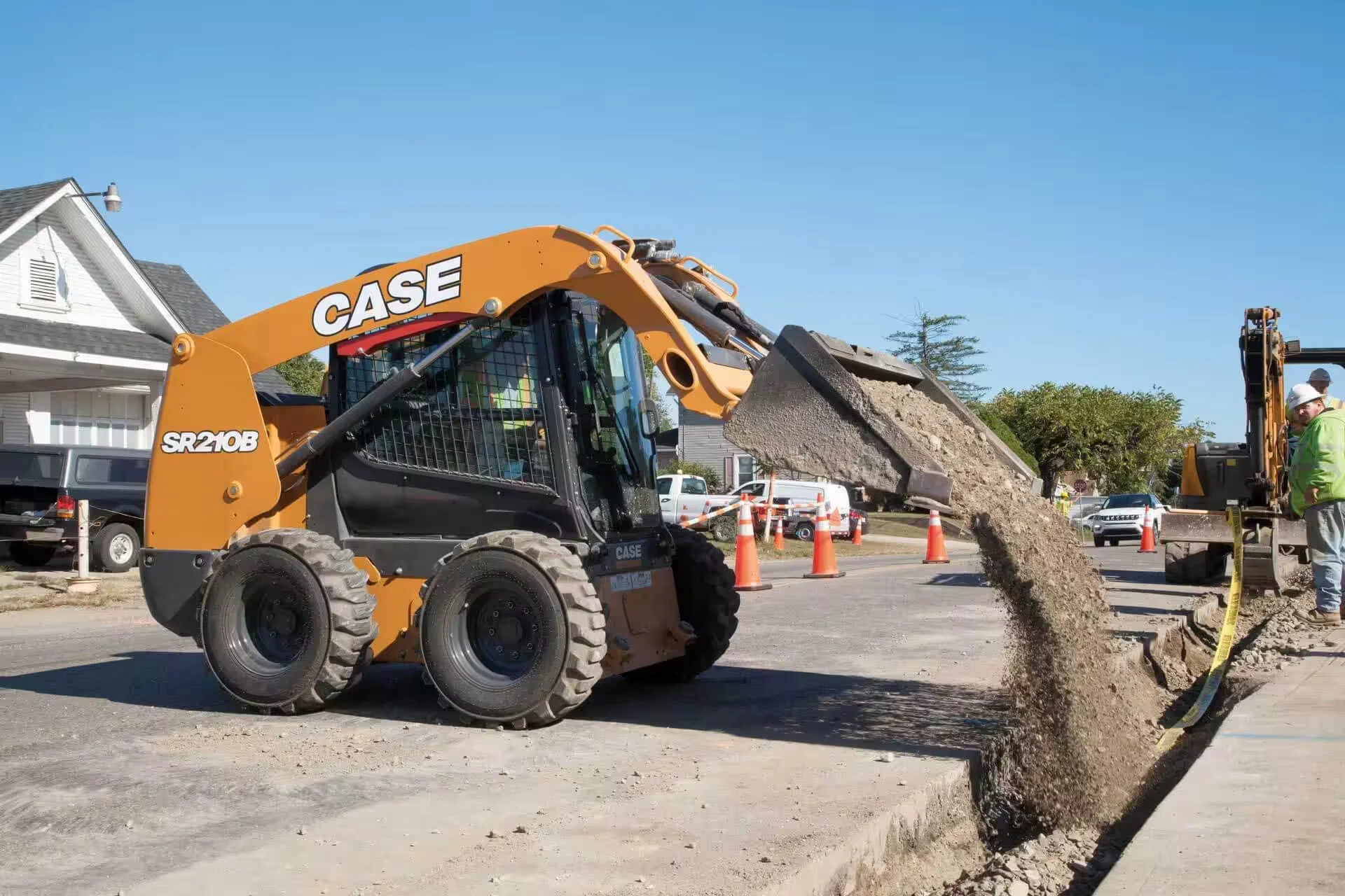 SKID STEER LOADER SR210B | Construction CASE | Terapro