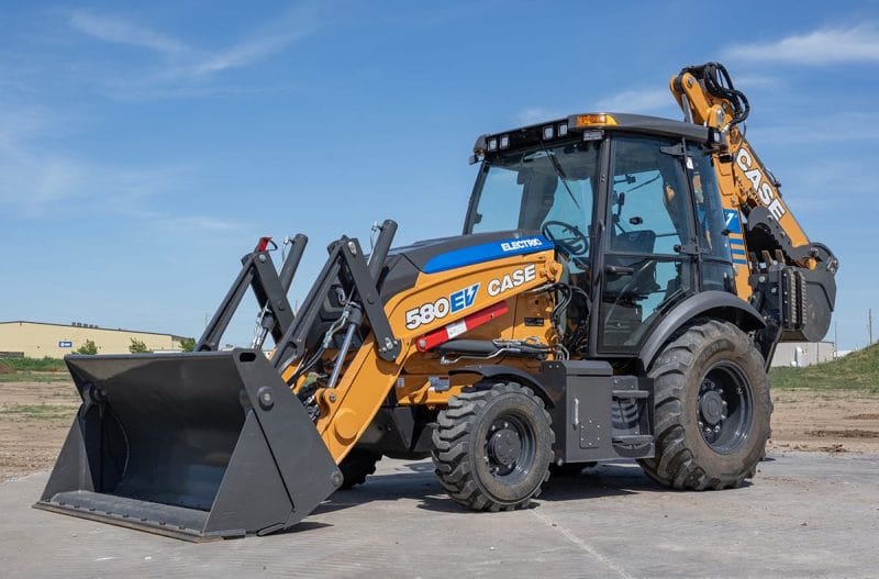 580EV ELECTRIC BACKHOE LOADER | CASE Construction | Terapro