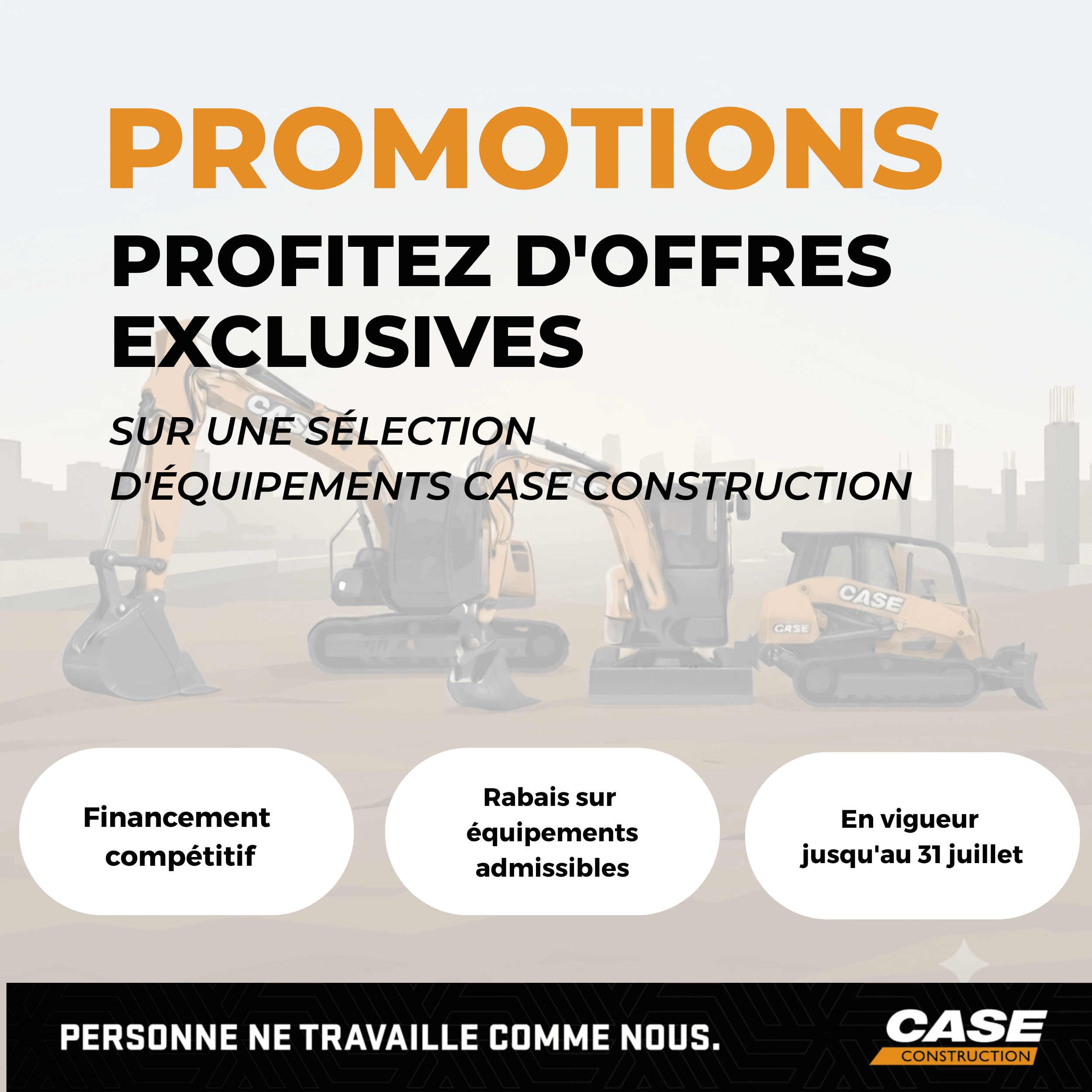 Forfaits & Promotions WEB promo CASE JUILLET 2026 CE