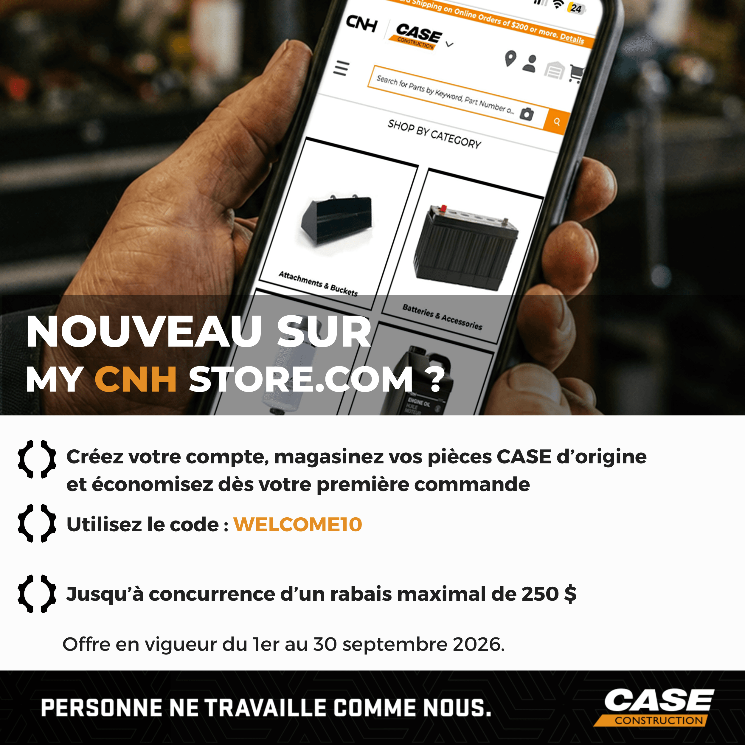 Forfaits & Promotions WEB promo CASE SEPTEMBRE 2026 CE